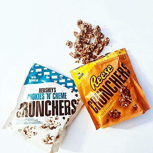 HERSHEY'S CRUNCHERS Snack Mix, Cookies 'N' Creme, 170g/6 oz., {Imported from Canada}