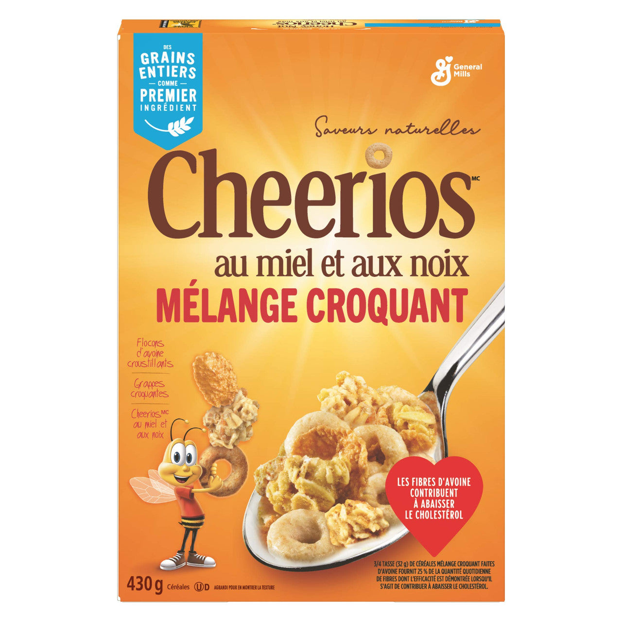 Cheerios Honey Nut Medley Crunch Cereal 