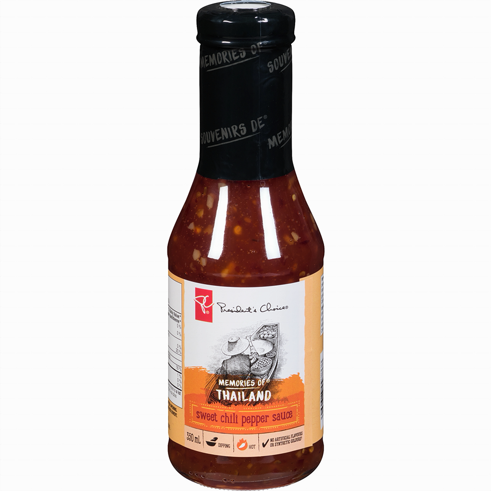 President's Choice, Memories Of Thailand, Fiery Chili Pepper Sauce, 350ml/11.8oz., {Imported from Canada}