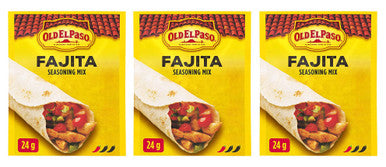 Old El Paso Fajita Seasoning Mix, 24g/0.8oz., 3-Pack {Imported from Canada}