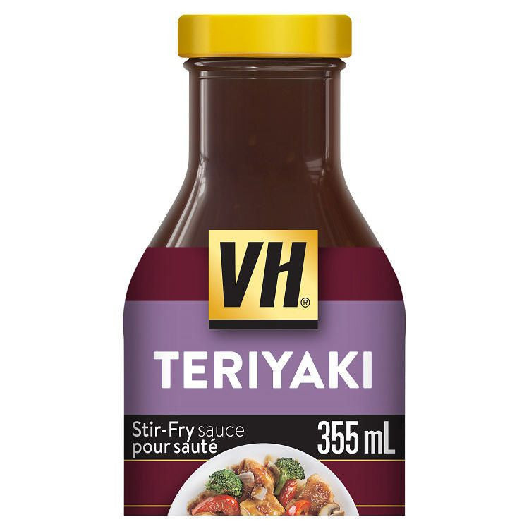 VH Teriyaki Stir-Fry Sauce, 355ml/12oz, Jar, {Imported from Canada}