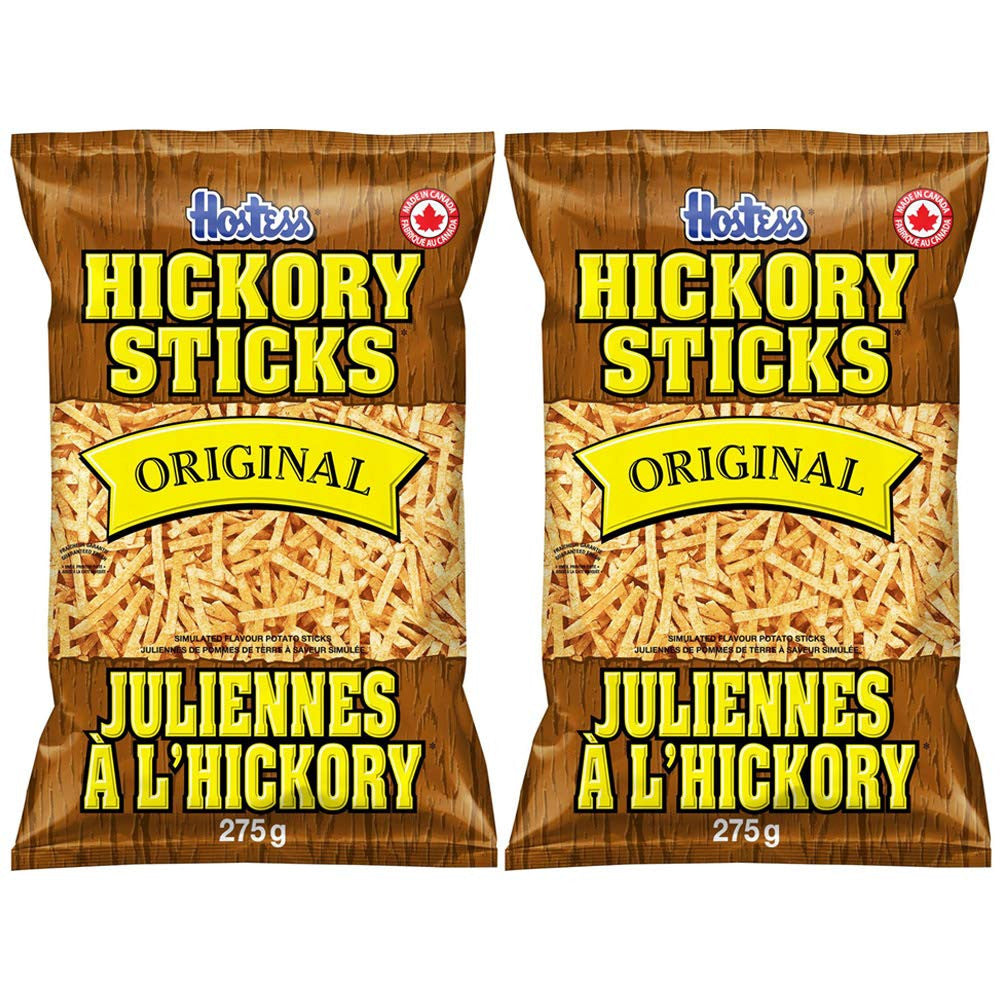 Hostess Hickory Sticks Original Potato Sticks, 275g/9.7oz, 2-Pack {Imported from Canada}