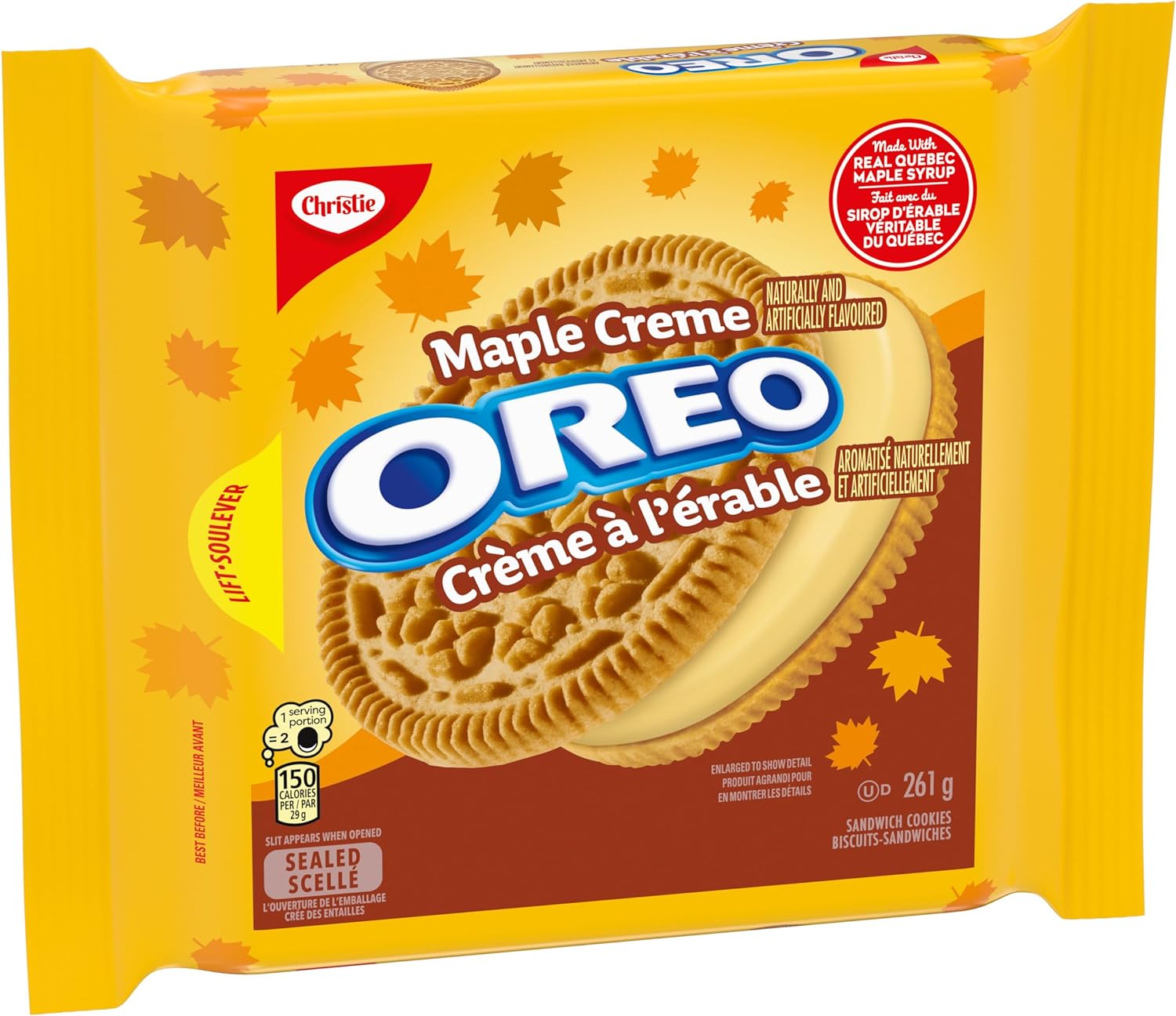 Oreo Maple Creme Cookies, 261g/9 oz