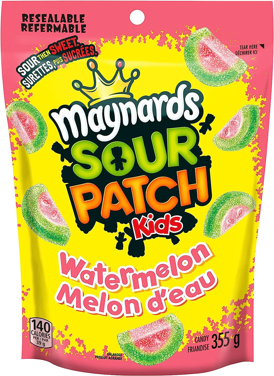 Maynards Sour Patch Kids Watermelon 355g/12.5 oz. (3 pack) {Imported from Canada}