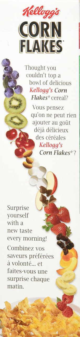 Kellogg's, Corn Flakes Cereal, 440g/15.5oz., {Imported from Canada}