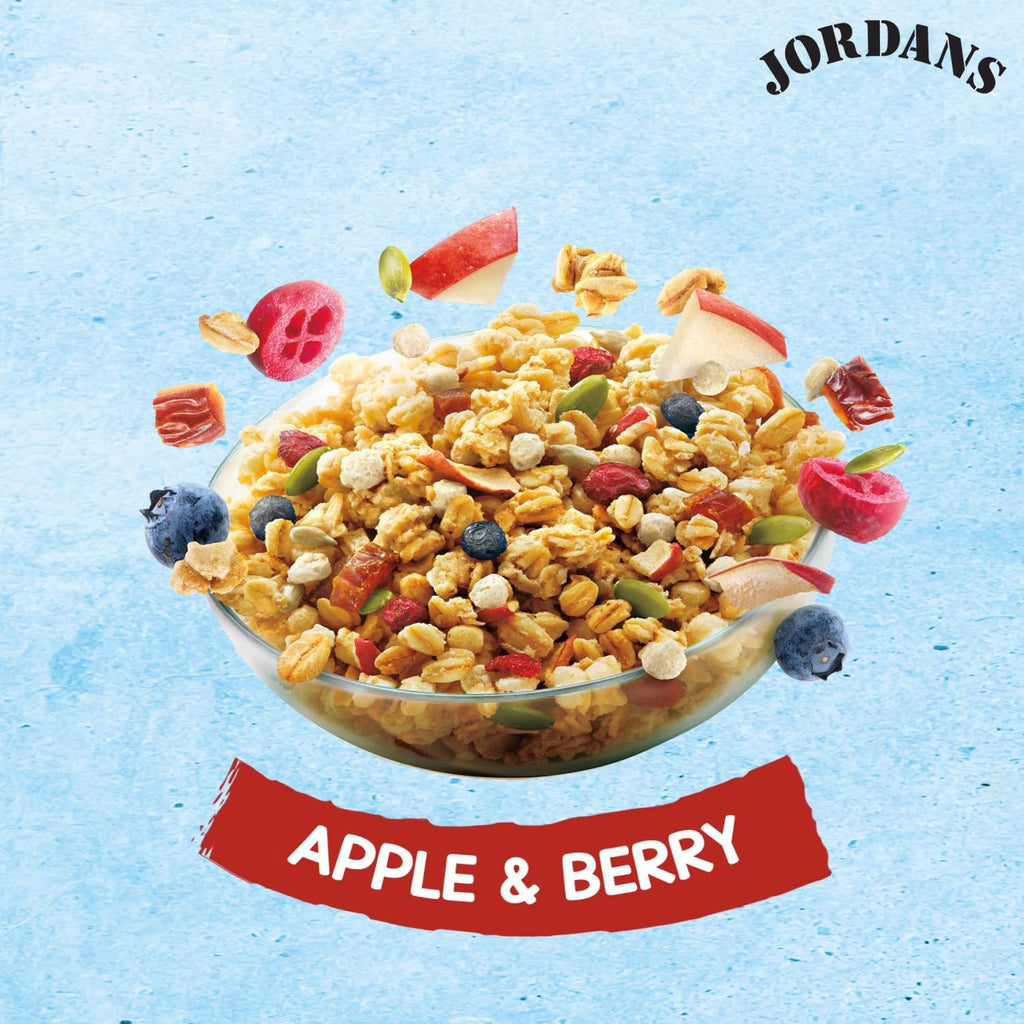 Jordans No Added Sugar Granola, Apple & Berry, 325g/11 oz. Box