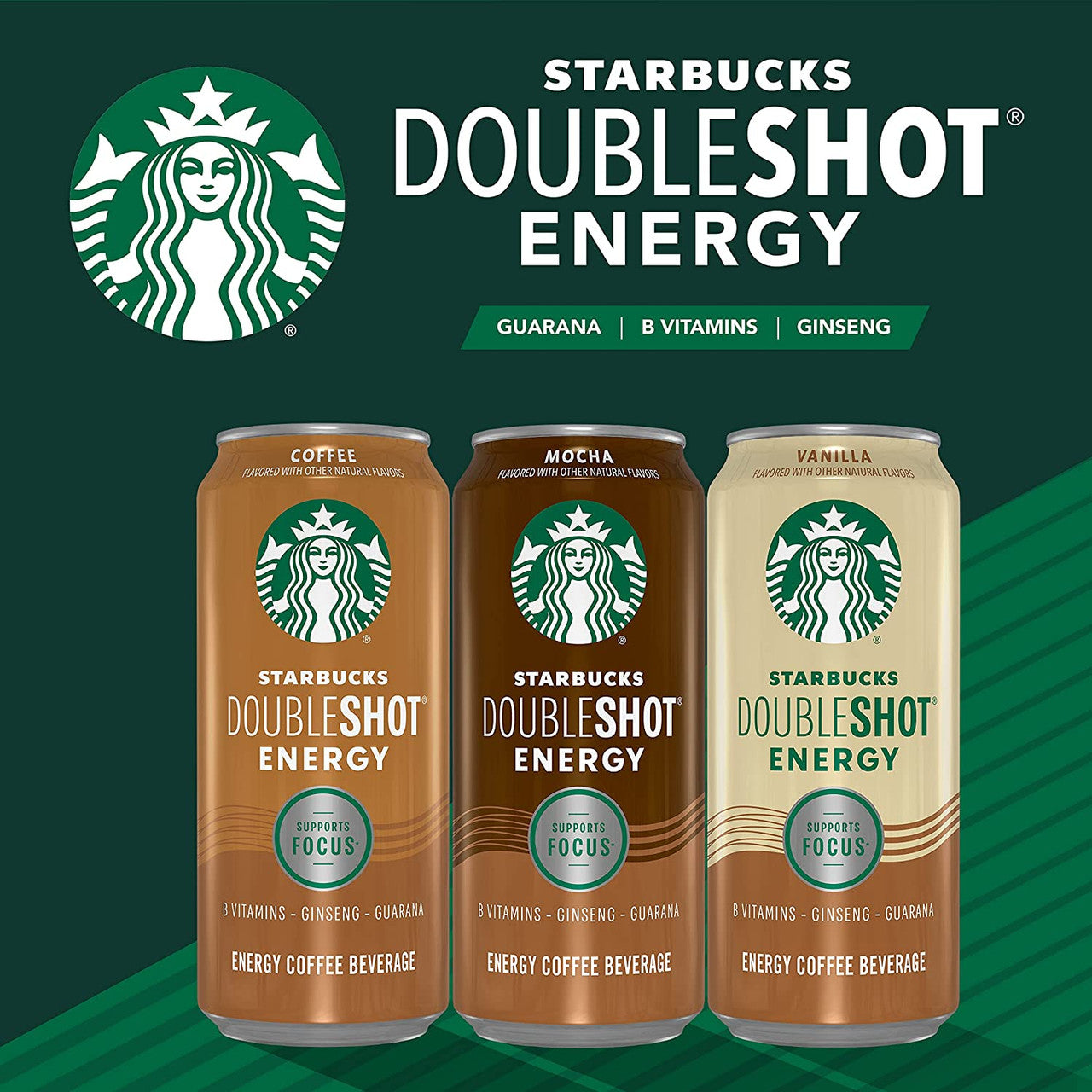 Doubleshot Vanilla Coffee & Energy Drink, 444mL/15.5 fl. oz. Bottle {Imported from Canada}