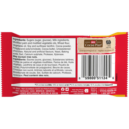 NESTLE KITKAT Gold Caramelized White Wafer Bar, 45g/1.6 oz., {Imported from Canada}