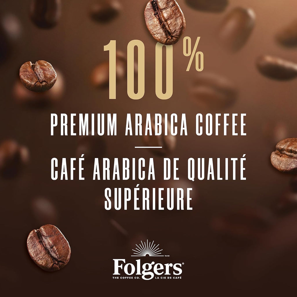 Folgers, 1850 Midnight Gold, Whole Bean Coffee, 340g/12oz. - 100% Arabica Coffee