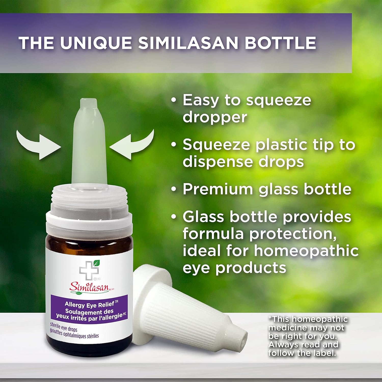 Similasan Allergy Eye Relief, Homeopathic Medicine, 10mL Bottle {Imported from Canada}