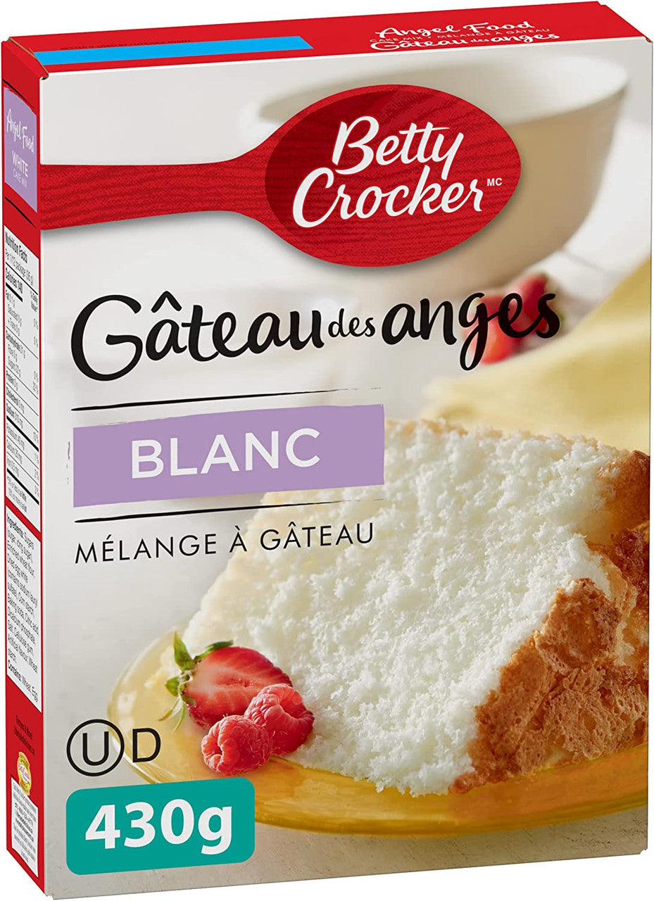 Betty Crocker, Angel Food White Cake Mix, 430g/15 oz. Box {Imported from Canada}
