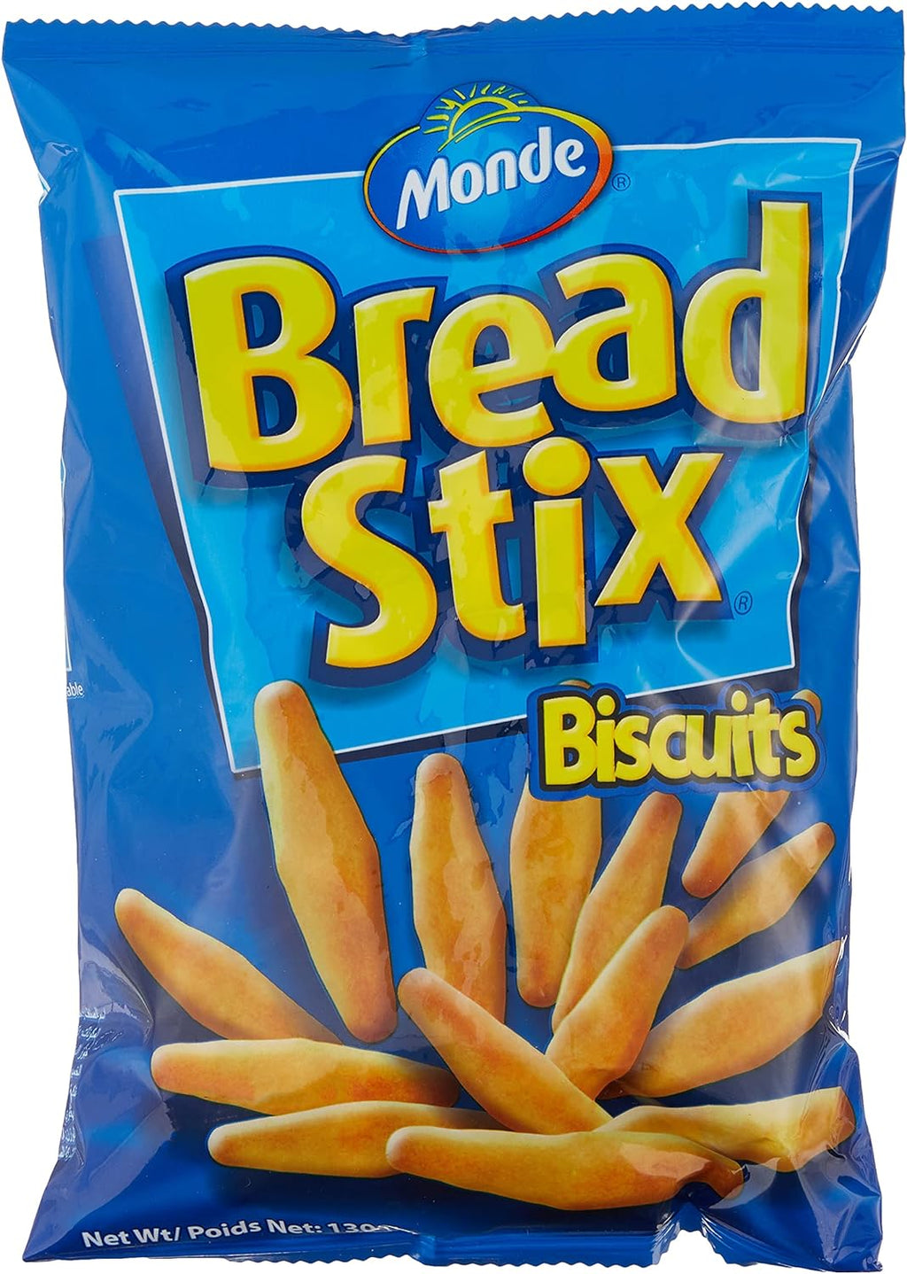 Monde Bread Stix Biscuits, 130g/4.5 oz. Bag {Imported from Canada}