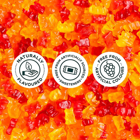 Smart Sweets Gummy Bears Fruit, 50g/1.75 oz. Bag {Imported from Canada}