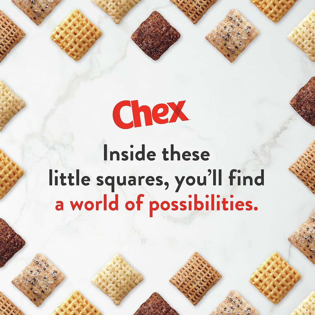 Chex Gluten Free Honey Nut Cereal, 354g/12.5 oz. - A World Of Possibilities Label