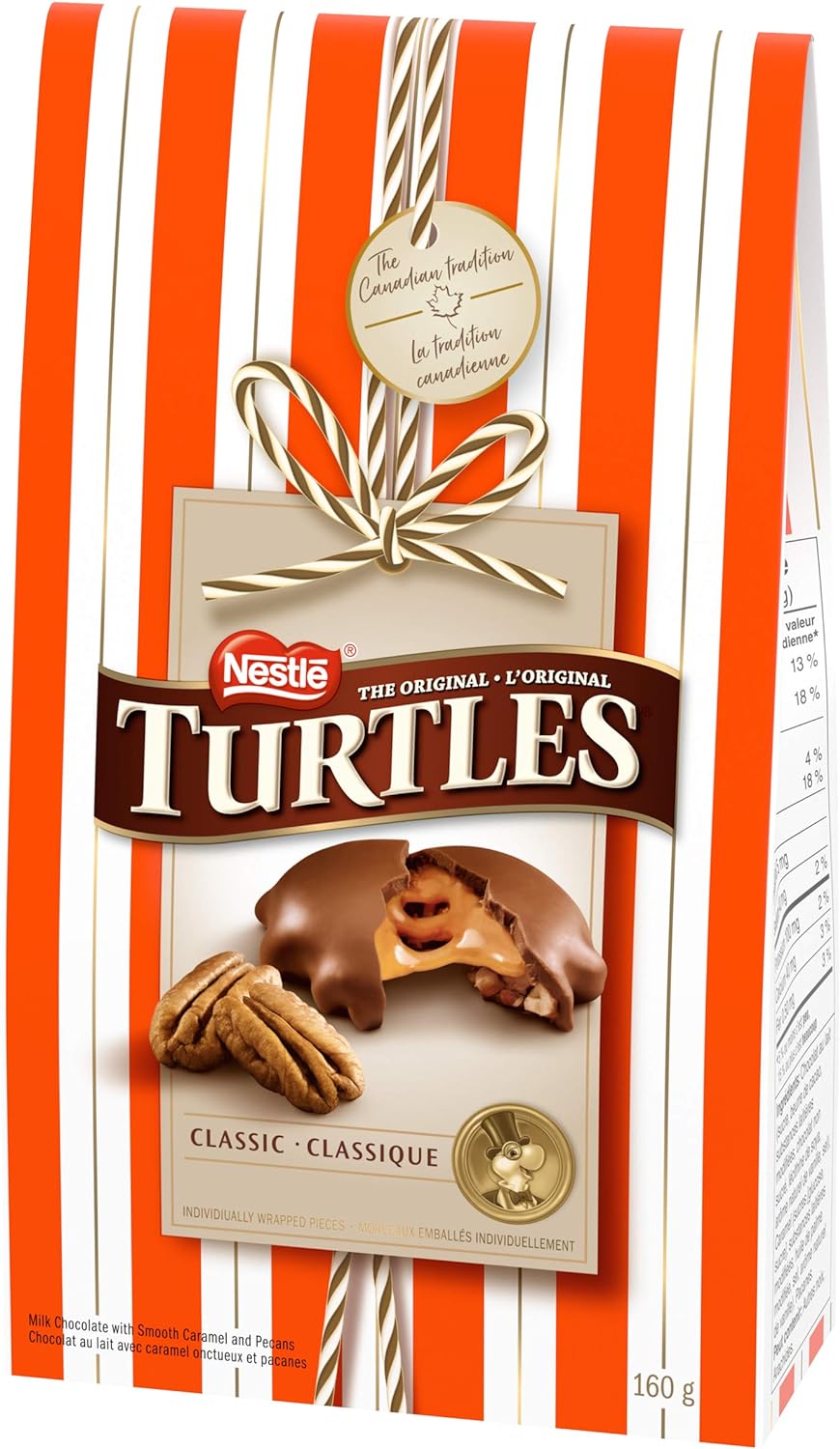 Nestle the Original Classic Turtles, 160g/5.6 oz. Bag {Imported from Canada}