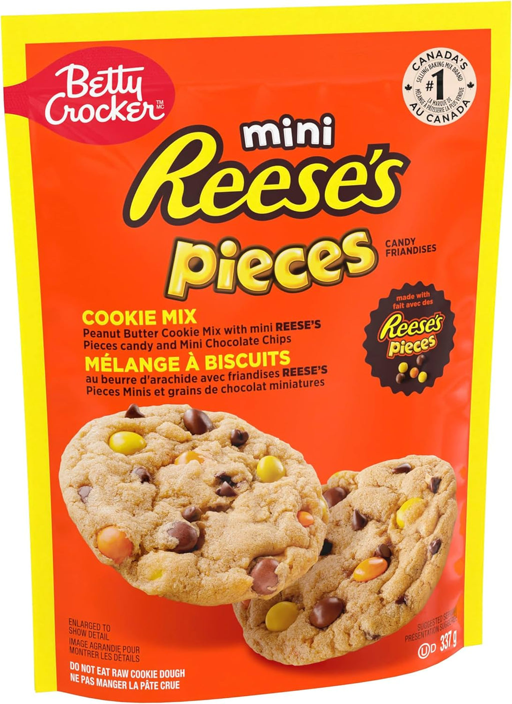 Betty Crocker Mini Reese's Pieces Cookie Mix, 337g/11.8 oz.