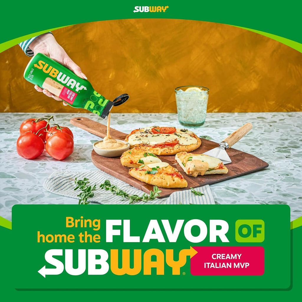 Subway Creamy Italian Sauce, 473ml/16.5 fl. oz. Bottle