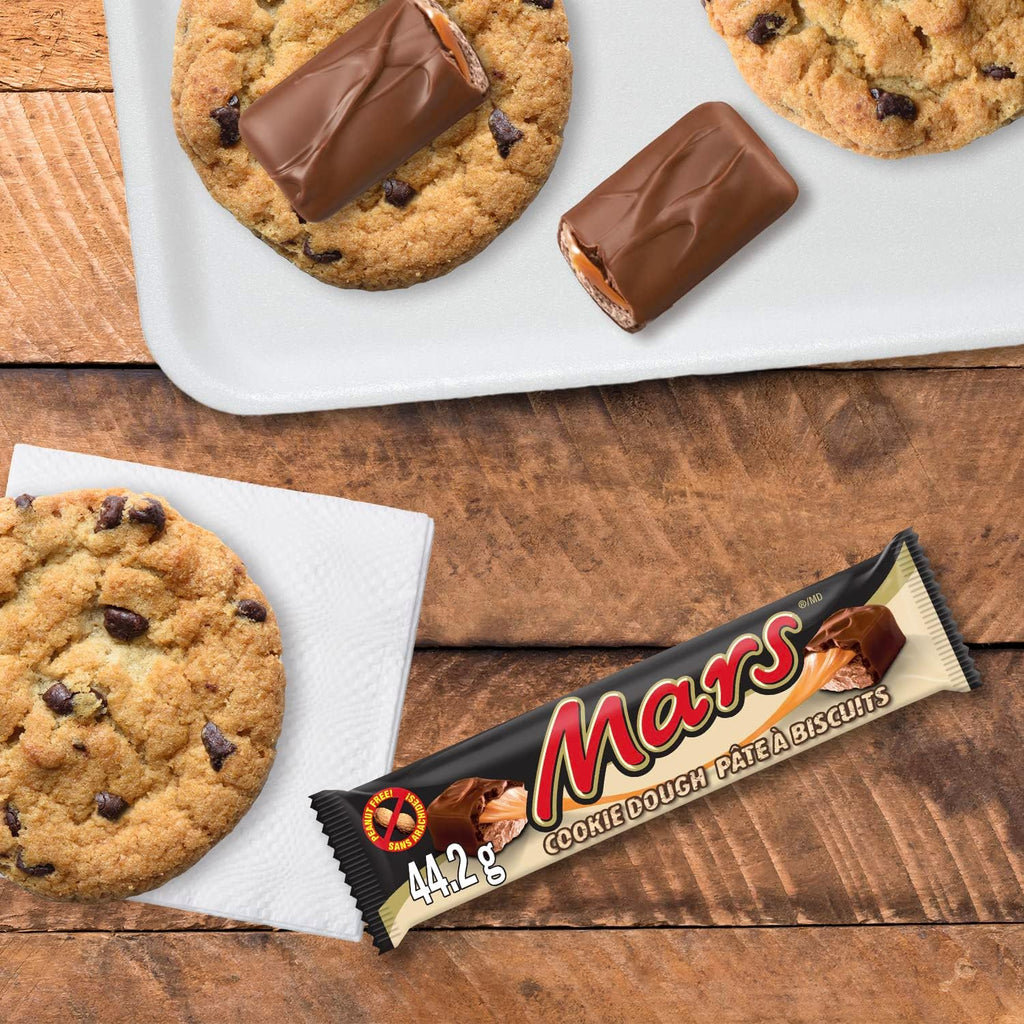 Mars Cookie Dough Chocolate Bars - 24 Pack (44.2g per bar) - Chocolate Bar