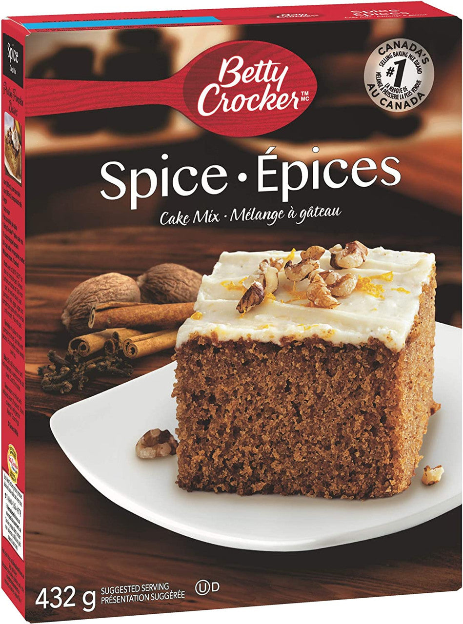 Betty Crocker Spice Cake Mix, 432g/15 oz. Box {Imported from Canada}