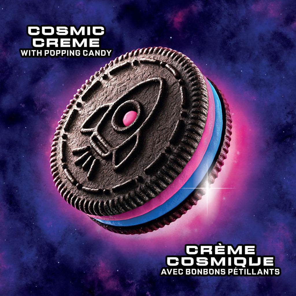 Oreo Space Dunk Cookies, Cosmic Creme with Popping Candy, 303g/10 oz. Box {Imported from Canada}