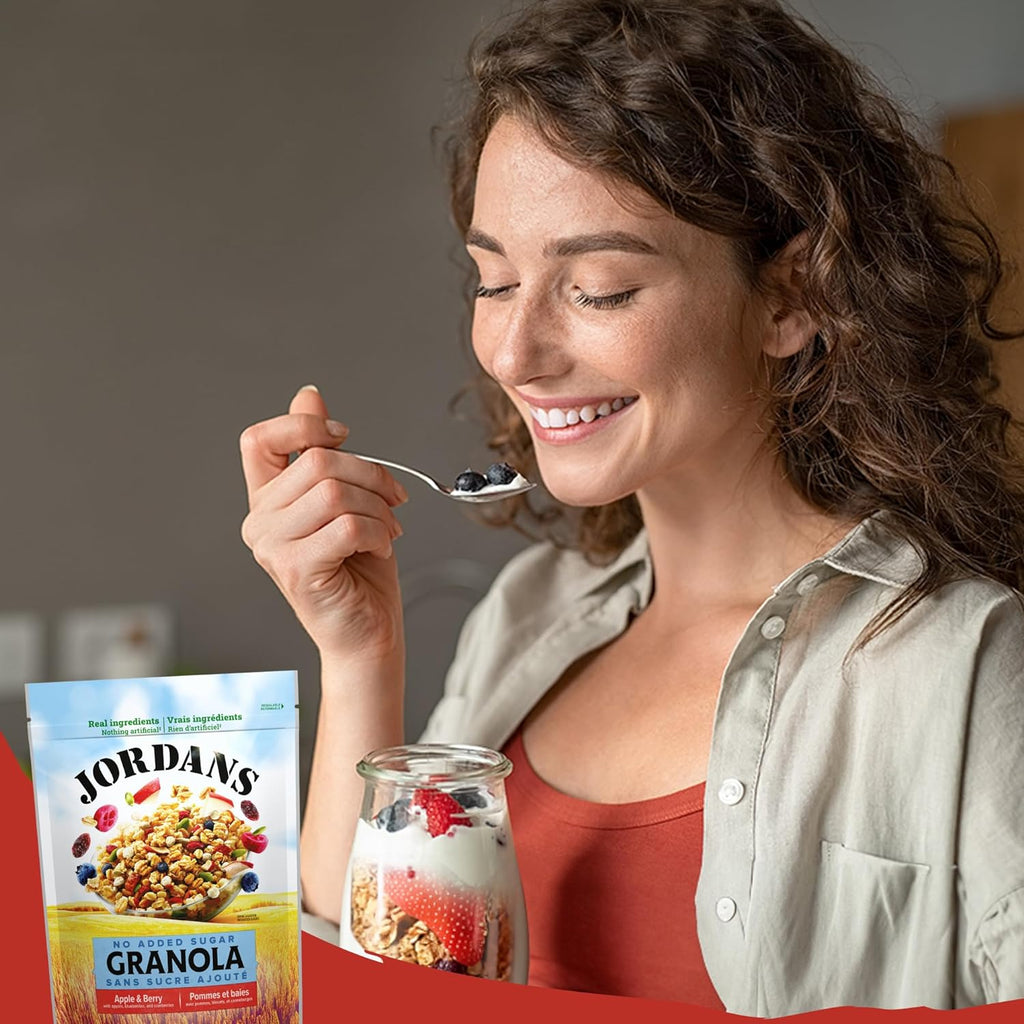 Jordans No Added Sugar Granola, Apple & Berry, 325g/11 oz. Box