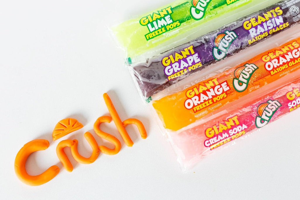 Crush Lime Soda Giant Freeze Pops, Single 150ml Ice Pop