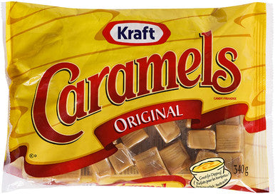 Kraft Original Caramels Candy, 340g/12 oz., {Imported from Canada}