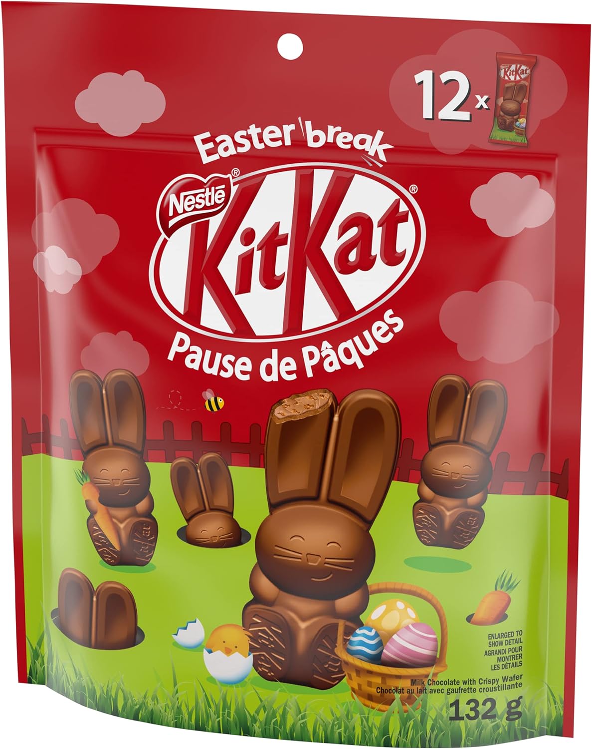 Nestle Kit Kat Mini Bunnies Easter Chocolate, 132g/4.6 oz