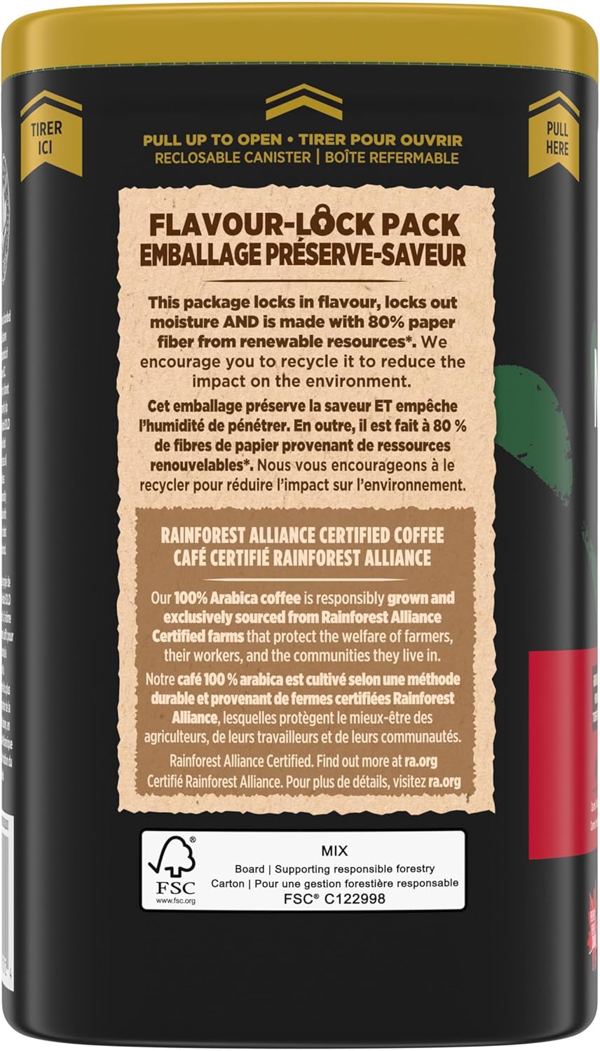 Nabob Bold Gastown Grind Ground Coffee 340g