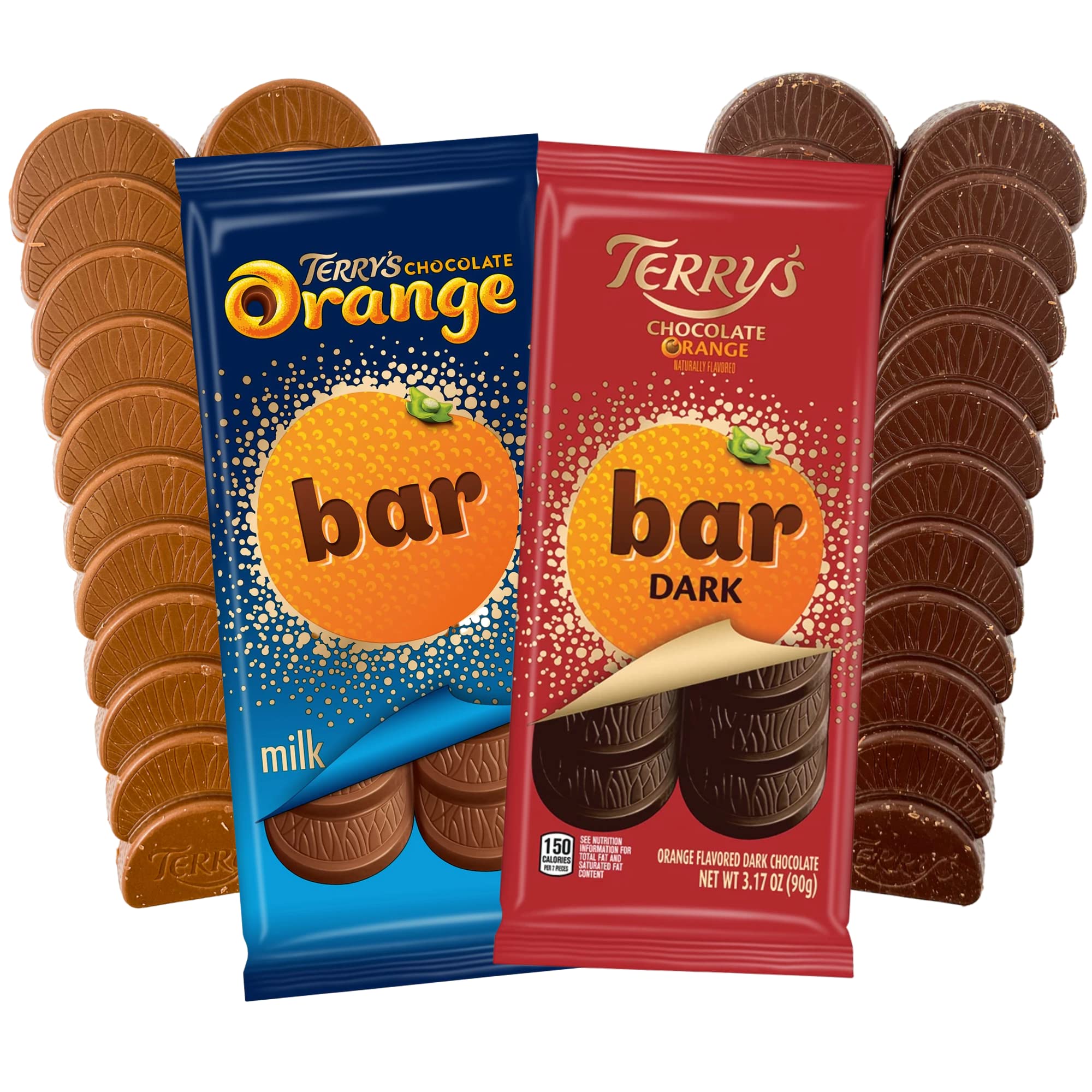 Terry's Orange Original Milk Chocolate Bar, 90g/3.2 oz