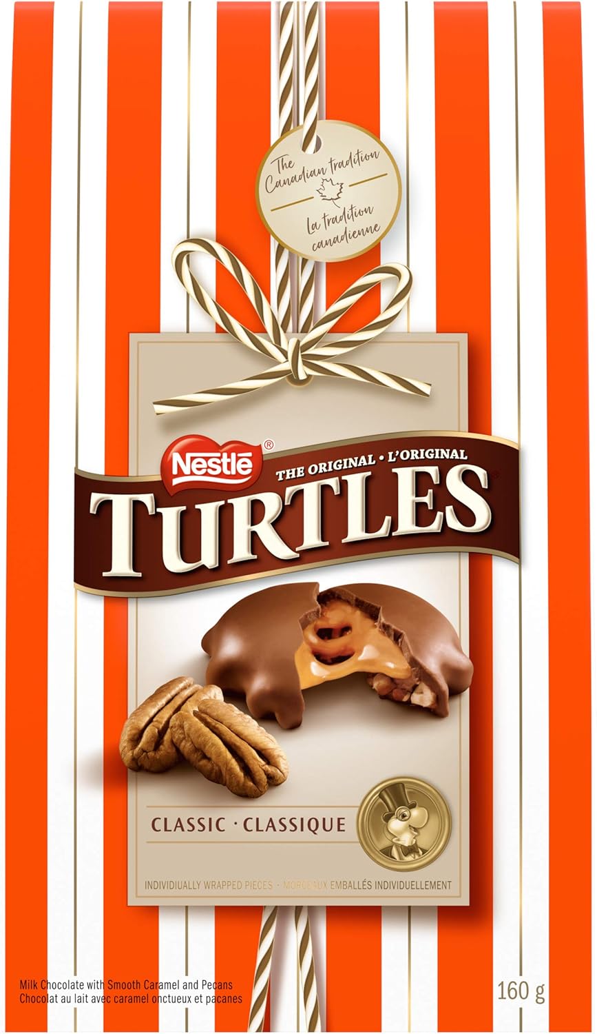 Nestle the Original Classic Turtles, 160g/5.6 oz. Bag {Imported from Canada}