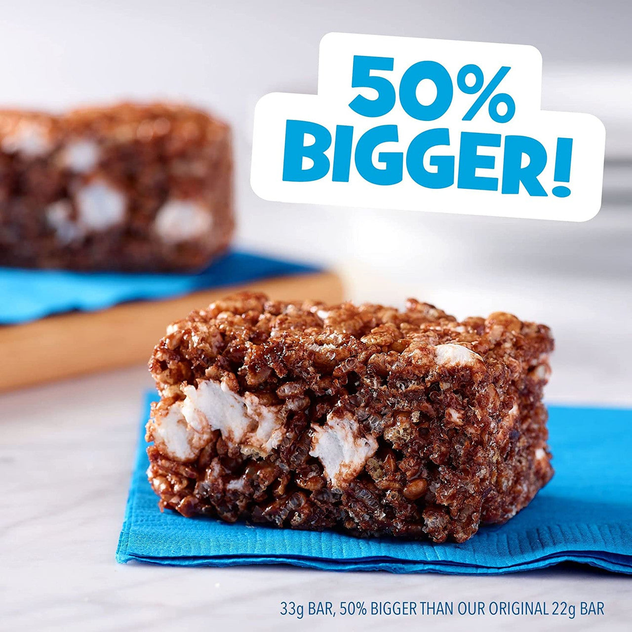 Kellogg's Rice Krispies Homestyle Bars, Chocolate Flavor, (6ct) 198g/6.9 oz {Imported from Canada}