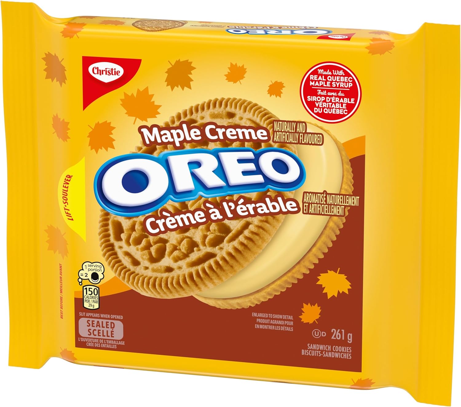 Oreo Maple Creme Cookies, 261g/9 oz