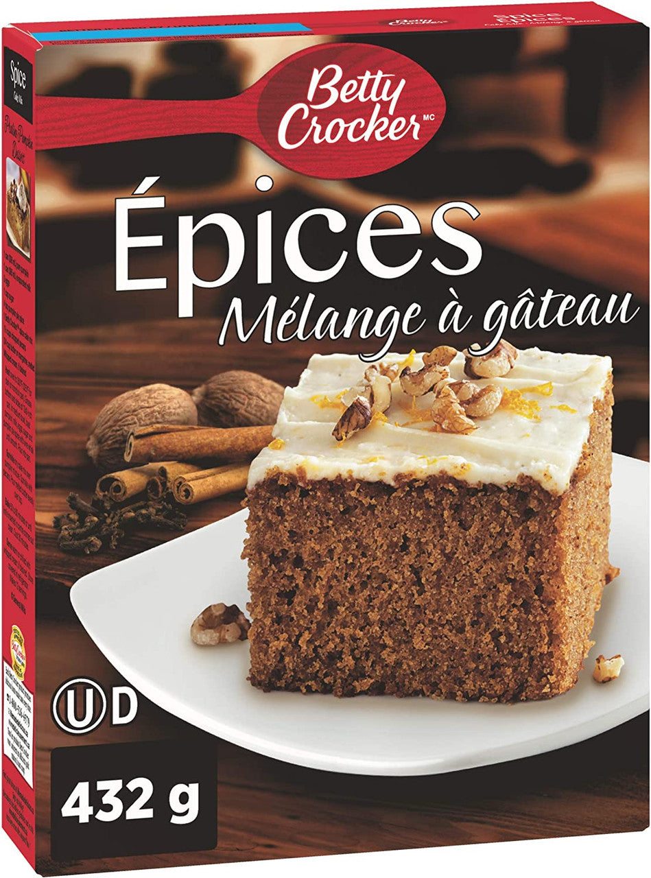 Betty Crocker Spice Cake Mix, 432g/15 oz. Box {Imported from Canada}