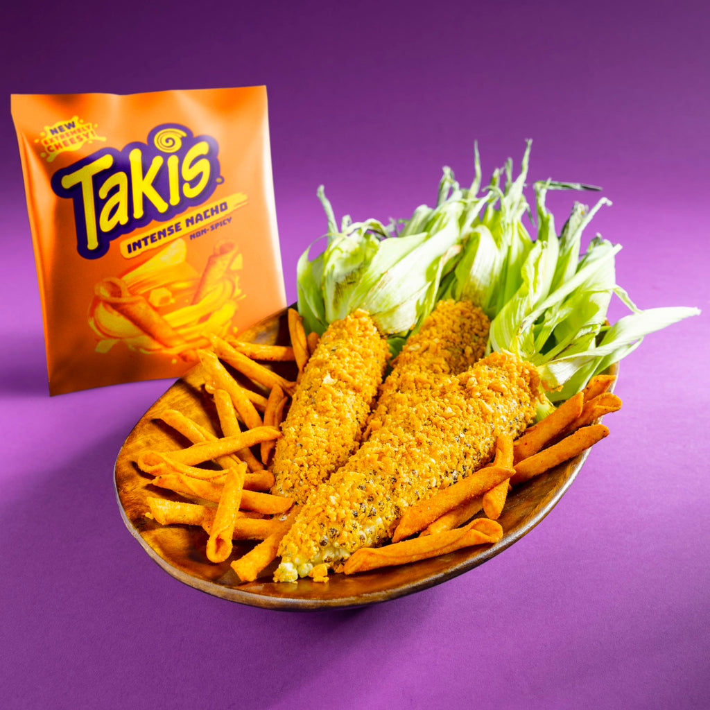 Takis Intense Nacho Non-Spicy Rolled Tortilla Chips, 260g/9.1 oz