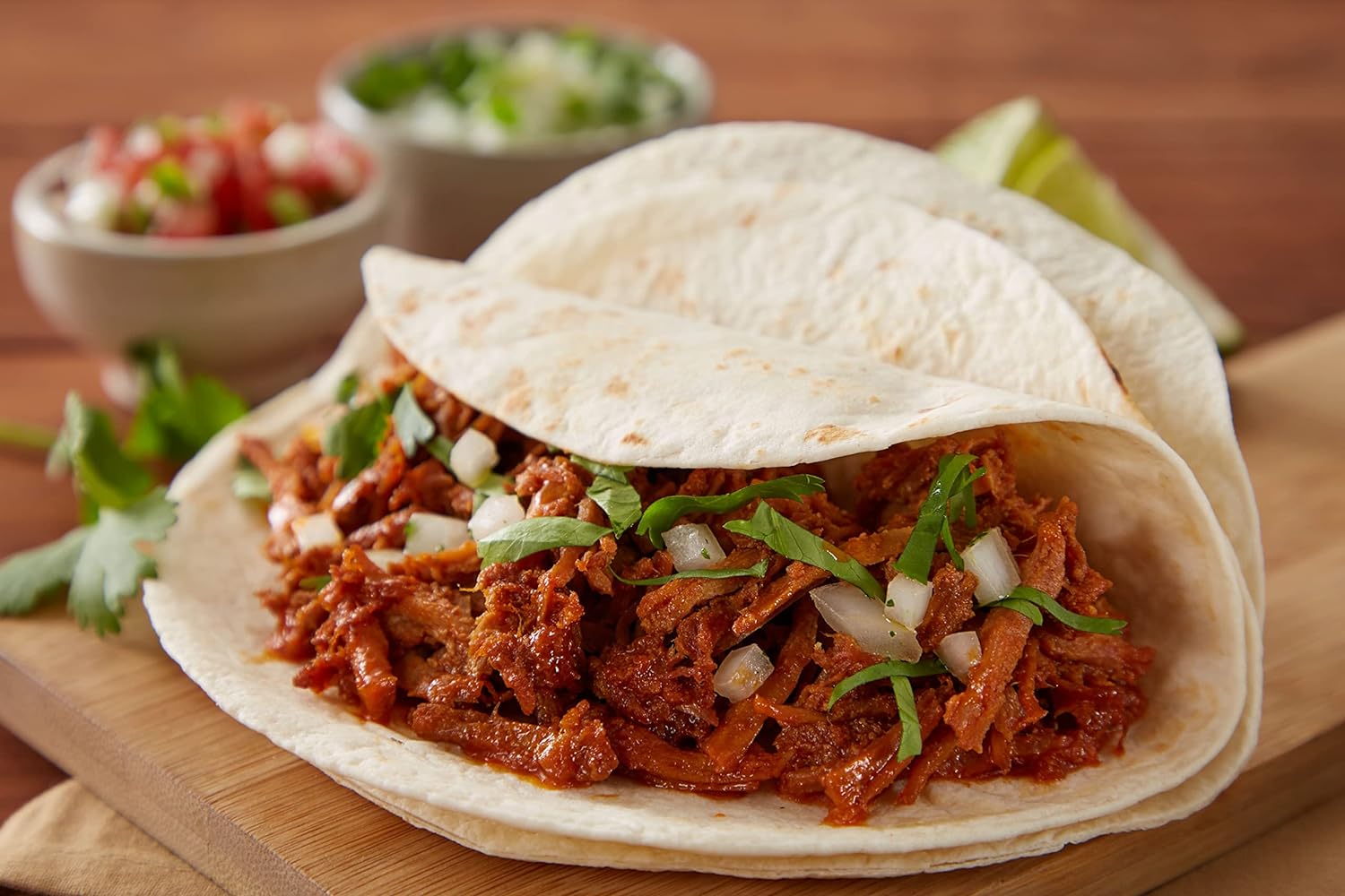 Chata Chilorio, Shredded, Seasoned Pork Meat, 250g/8.75 oz. Package