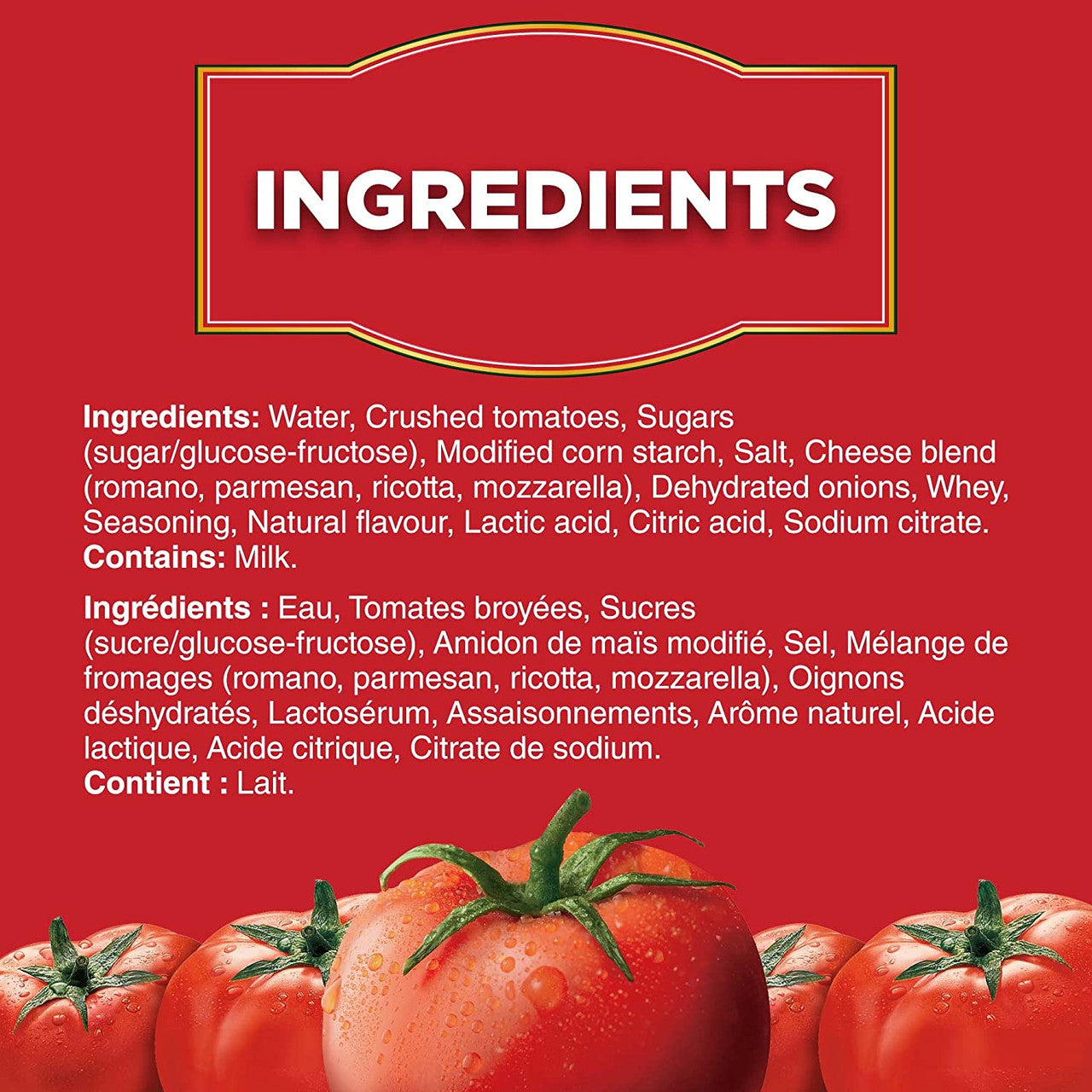 Hunt's Four Cheese Thick & Rich Premium Pasta Sauce, 680ml/23 fl. oz., {Imported from Canada}