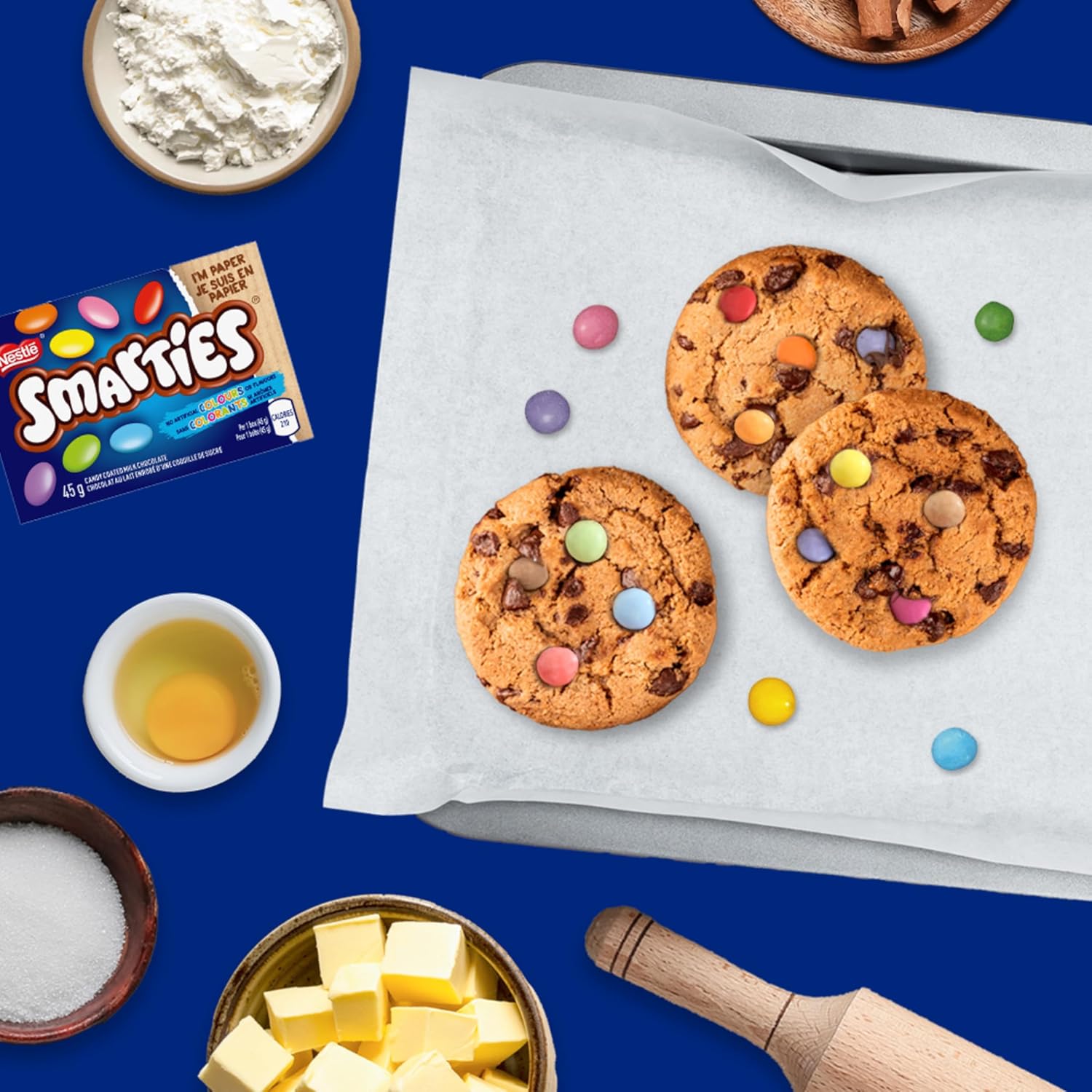 Nestle Smarties  Pop'N Pour Sharing Bag, 400g/14.1 oz