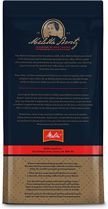 Melitta Hazelnut Crème Whole Bean Coffee, 907g/32oz., Bag, {Imported from Canada}