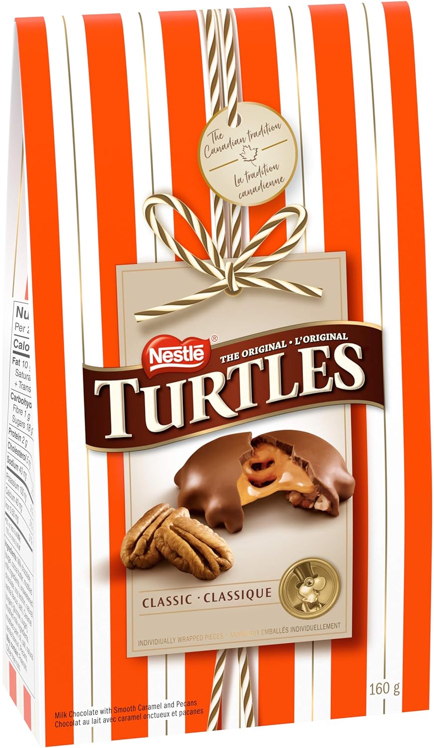 Nestle the Original Classic Turtles, 160g/5.6 oz. Bag {Imported from Canada}