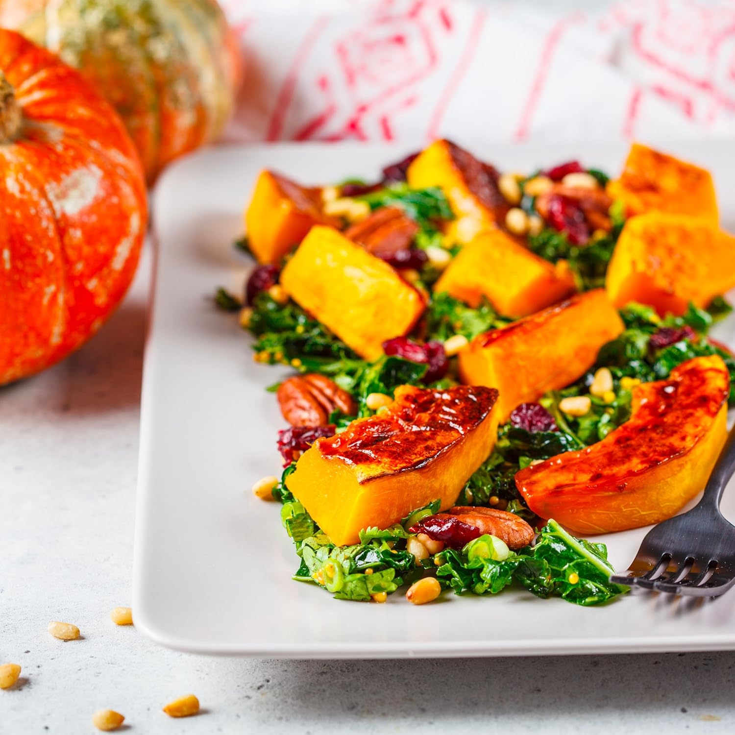 Yupik Raw Pine Nuts, 100g/3.5 oz. - Pine Nuts Added To A Pumpkin Salad