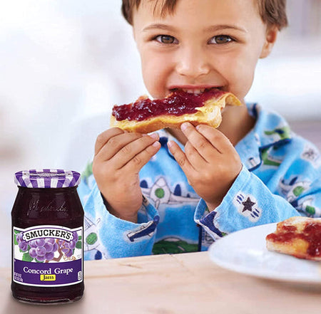 Pure Concord Grape Jelly, 500ml/17.5 oz., Jar {Imported from Canada}