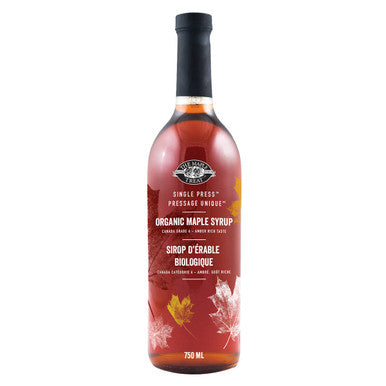 The Maple Treat Single Press Organic Maple Syrup, 750 ml/25.4 fl. oz., {Imported from Canada}