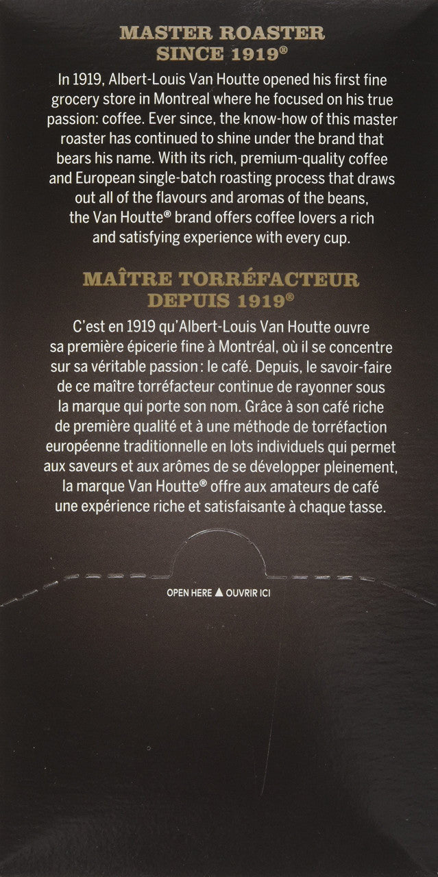 Van Houtte Original House Blend Coffee 30 K-Cups {Imported from Canada}