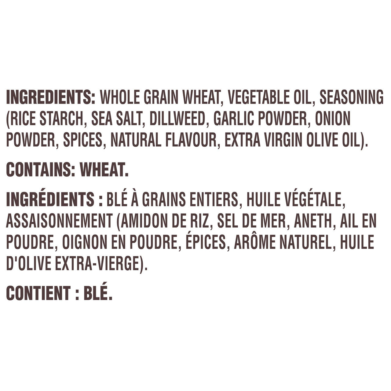 Christie Triscuit Dill Sea Salt & Olive Oil, 200g/7.1 oz., (Imported from Canada)