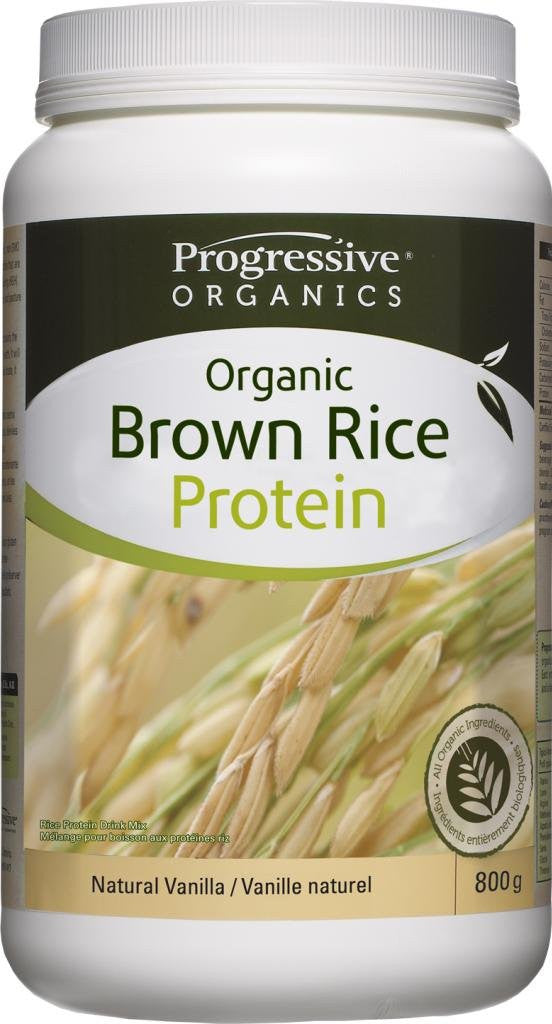 Progressive Organic Rice Protein 800g/28.21oz - Vanilla {Imported from Canada}
