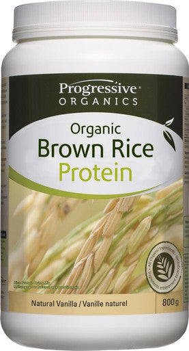 Progressive Organic Rice Protein 800g/28.21oz - Vanilla {Imported from Canada}