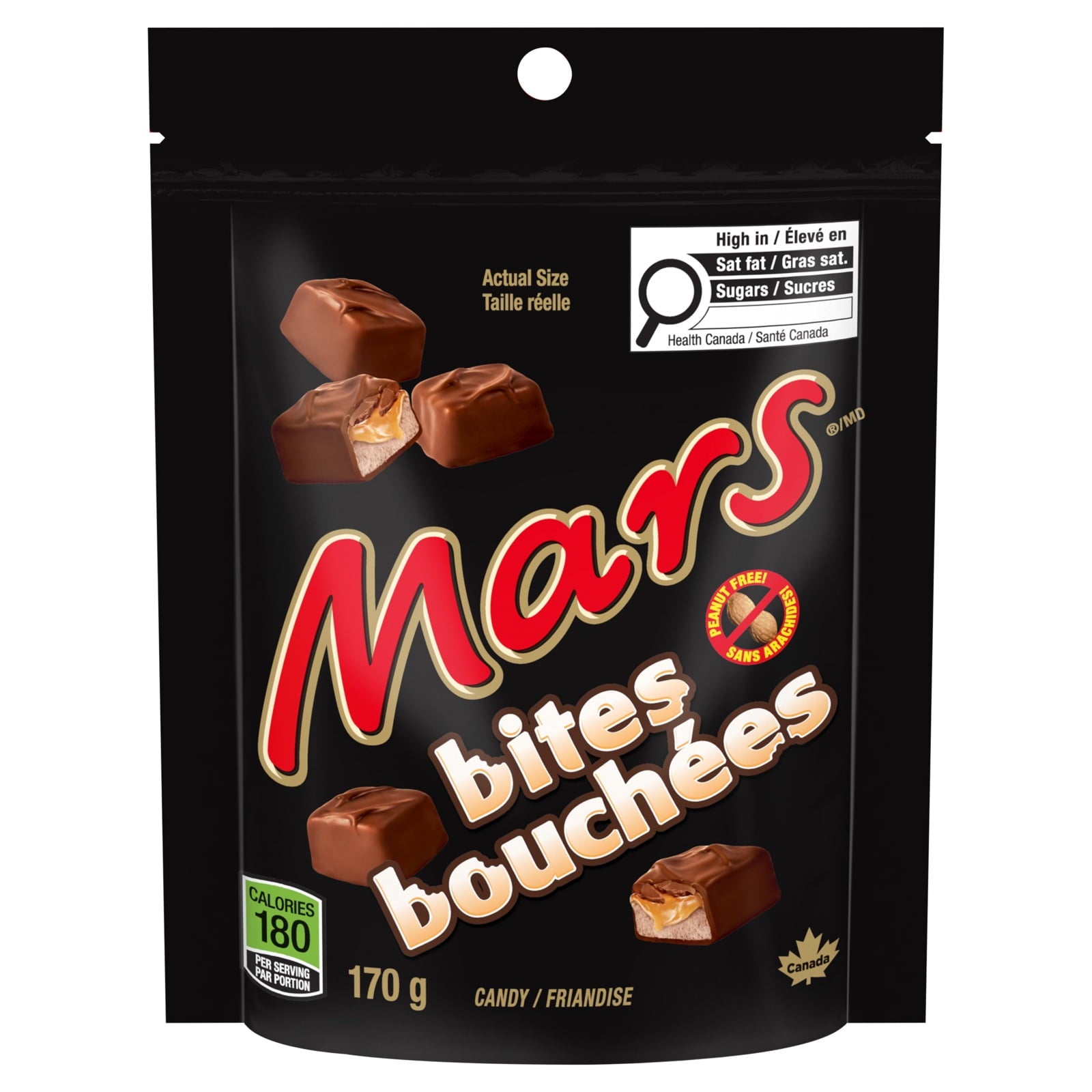 Mars Bites, Bite-Size Bars, 170g/6 oz