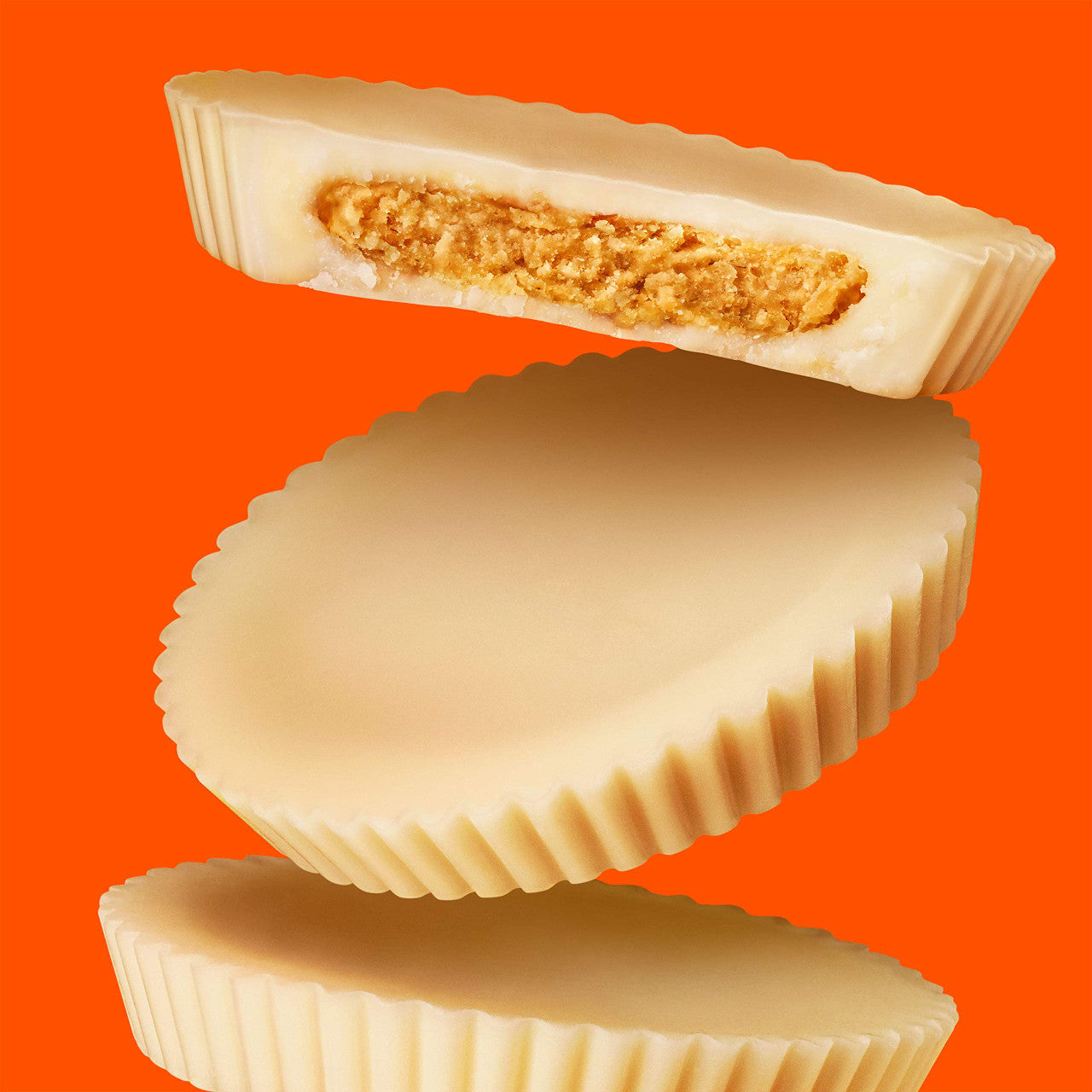 Reese's Thins Peanut Butter Cups White Creme , 165g/5.8 oz., (12pk) {Imported from Canada}