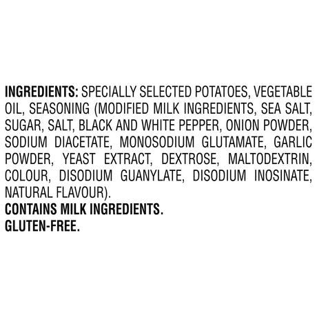 Lay's Sea Salt & Pepper Potato Chips, 235g/8.3 oz., {Imported from Canada}